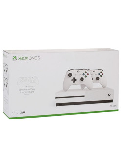 Игровая приставка Microsoft Xbox One S 1 Tb White + Геймпад Xbox One S Wireless Controller White